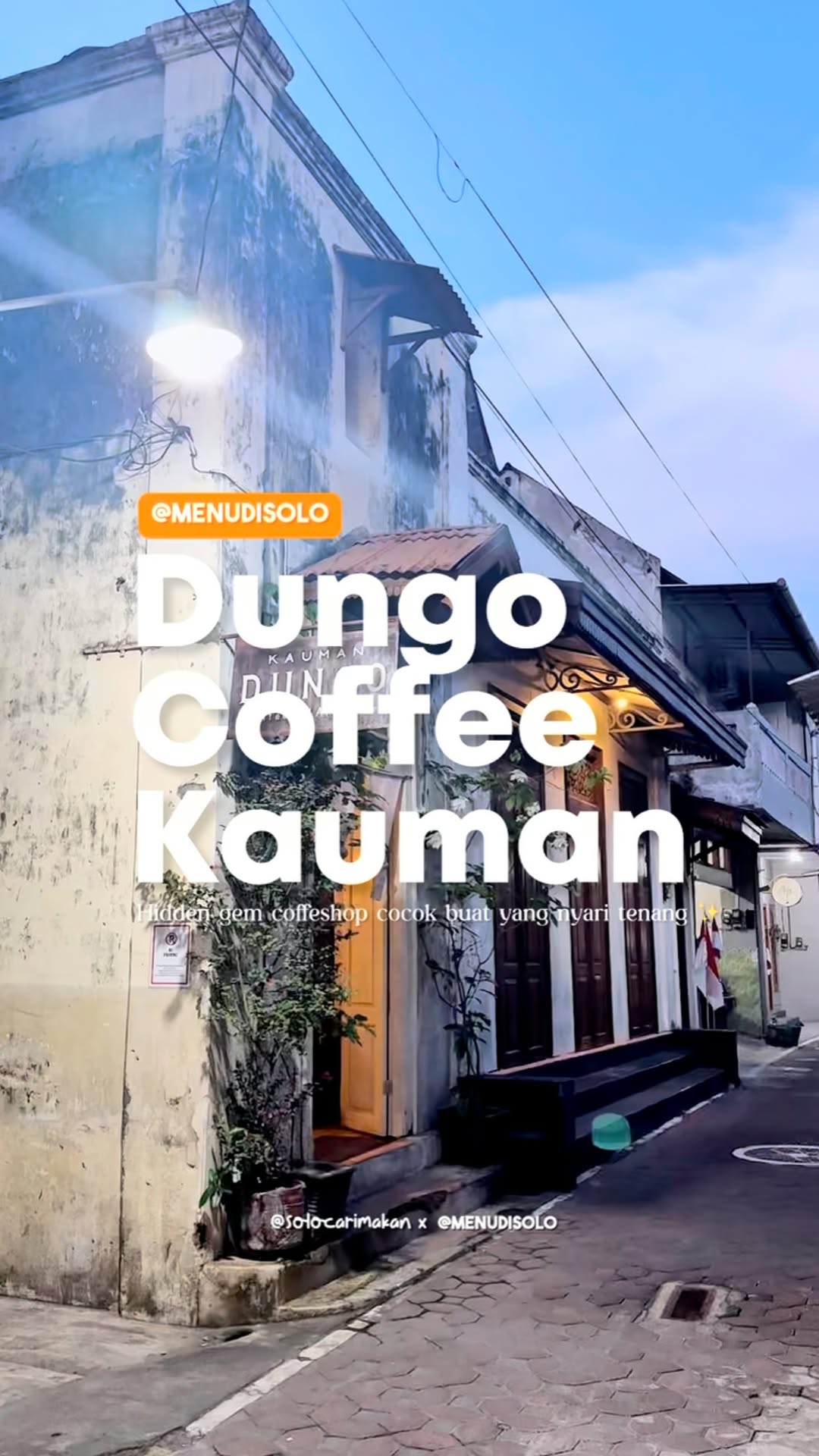 Daftar Harga Menu Dungo Coffee Kauman Kota Solo