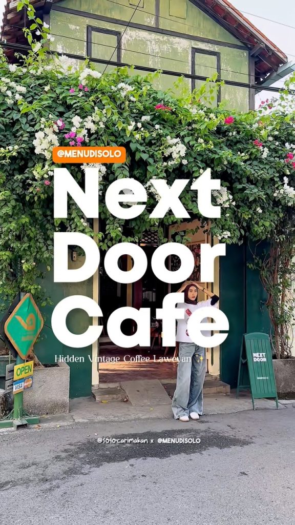 Daftar Harga Menu Next Door Coffee Laweyan Solo