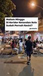 Pernah Kesini Tempat Malam Minggu Di Koridor Ketandan Solo