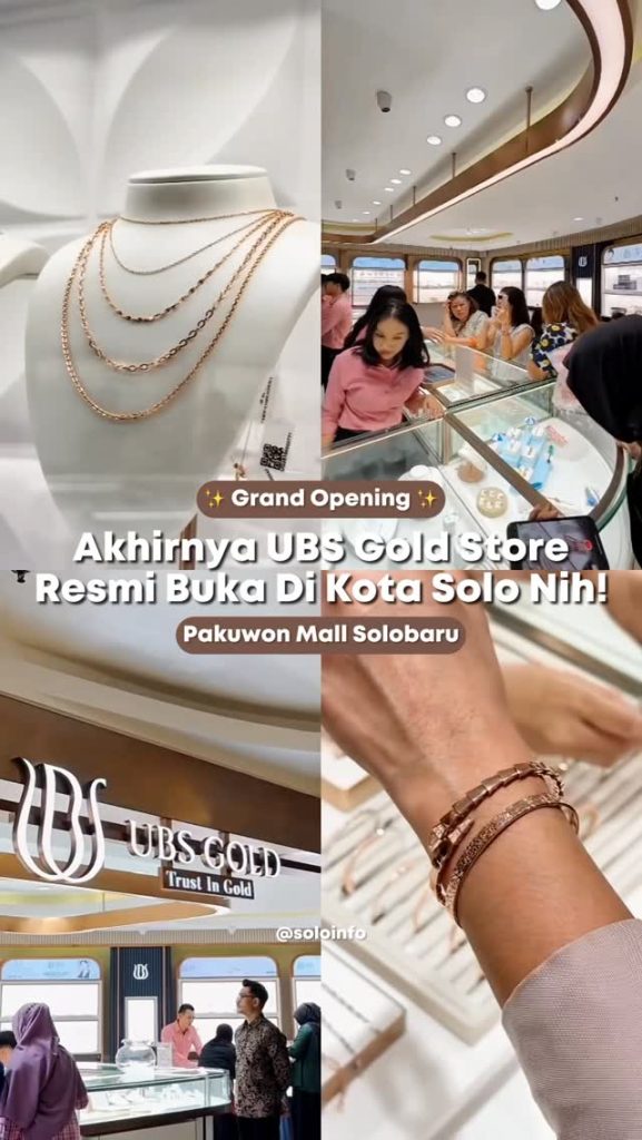 UBS Gold Store Toko Perhiasan Dan Toko Emas Di Solo