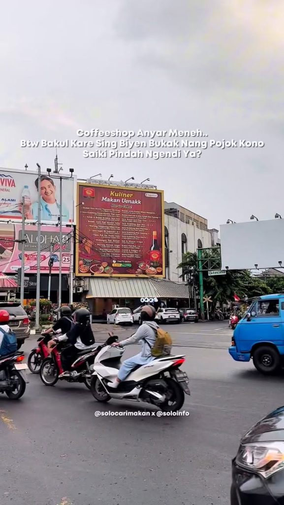 Warung Kare di Solo Depan Coffee Shop Baru Pindah Kemana