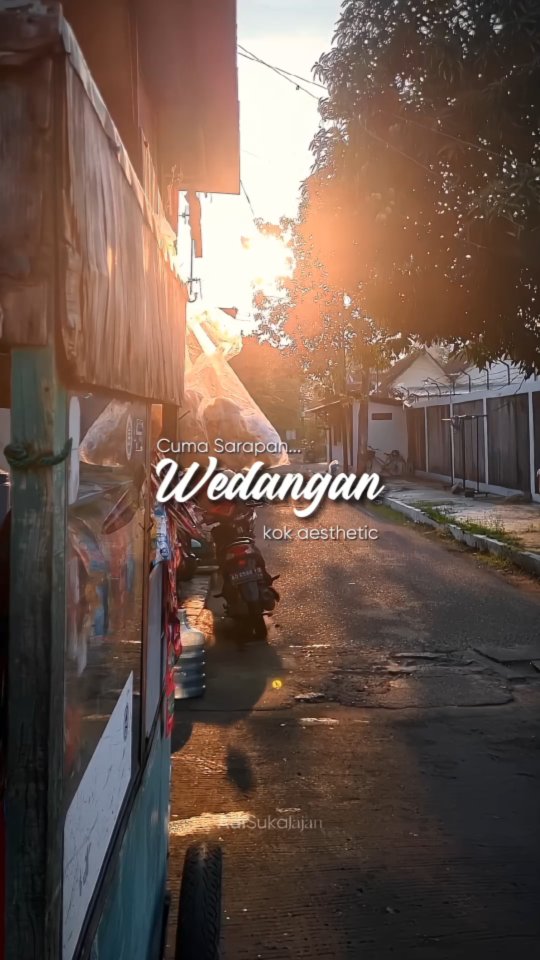 Cobain Kuliner Wedangan Damai Tengah Kampung Kota Solo