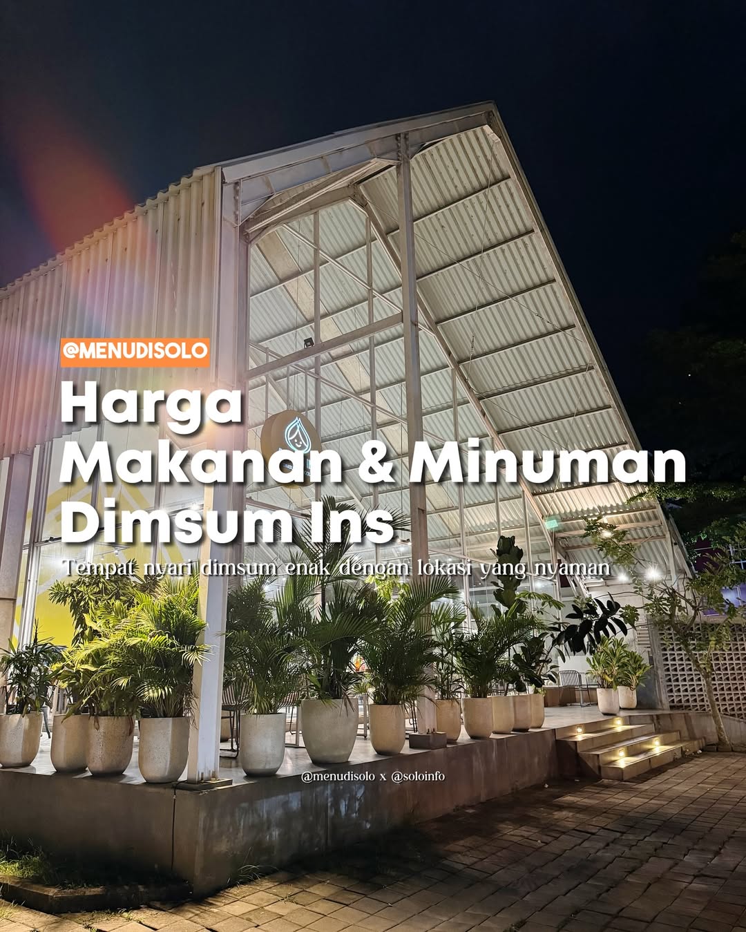 Daftar Harga Menu Resto Dimsum Ins Kota Solo