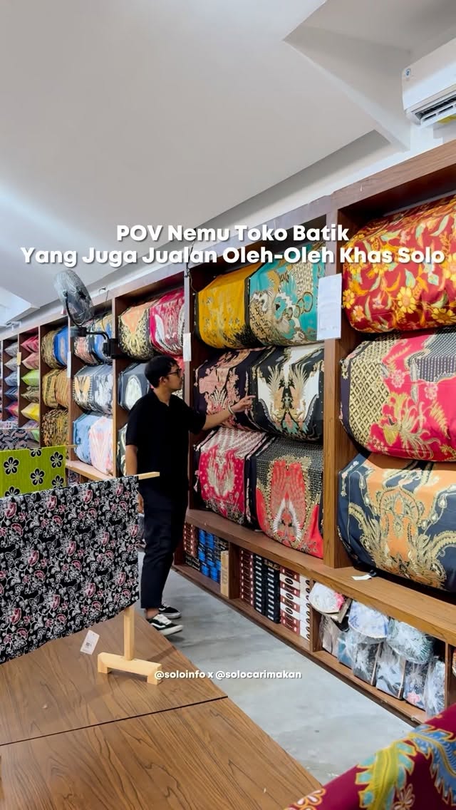 Sekarang Beli Oleh Oleh Khas Solo di Toko Batik Kota Solo