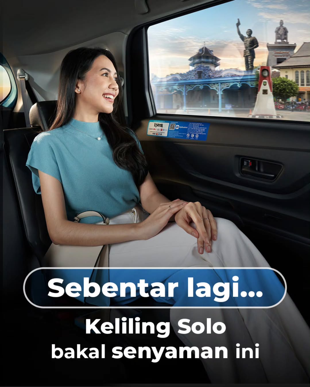 Warga Solo Siap Naik Taksi Bluebird di Kota Solo