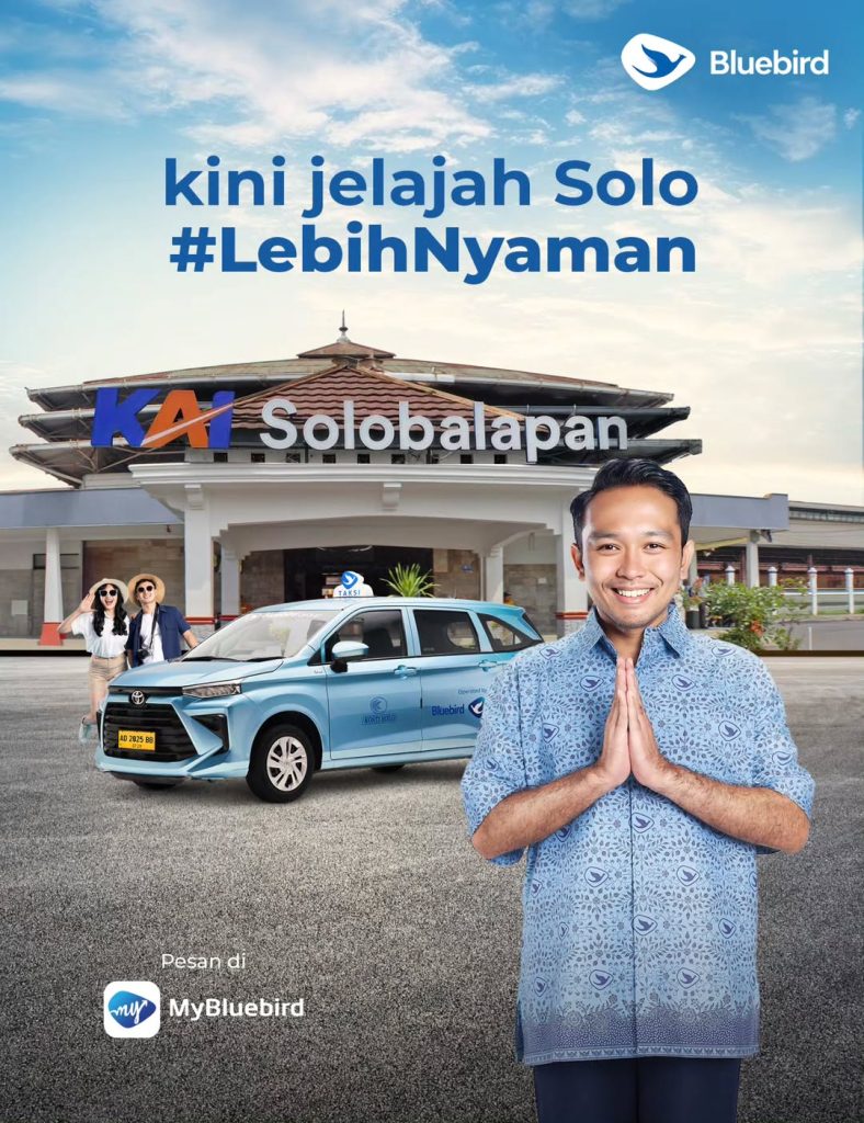 Sekarang Keliling Solo Lebih Nyaman Naik Taksi Bluebird