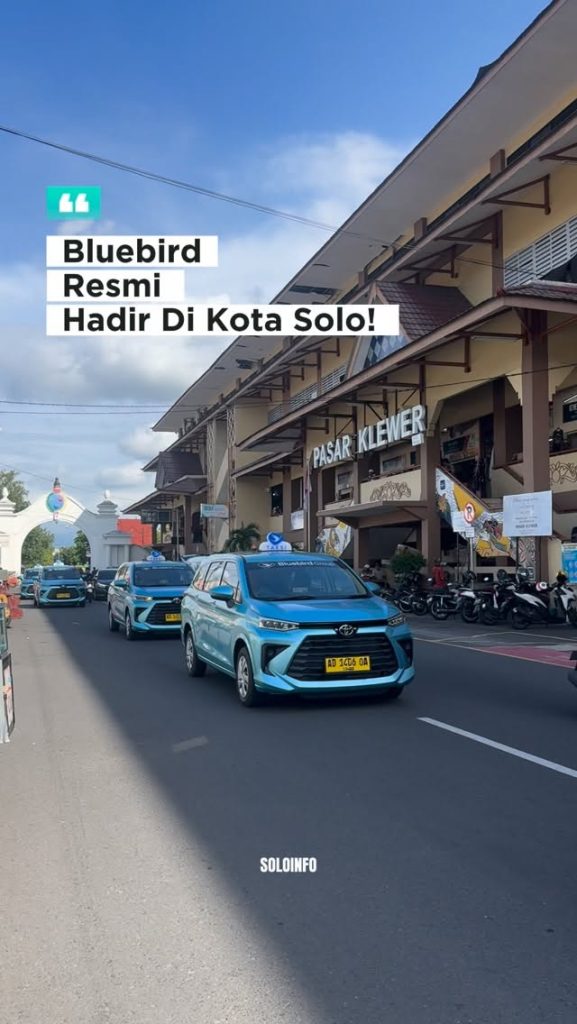 Taksi Bluebird Resmi Hadir di Kota Solo