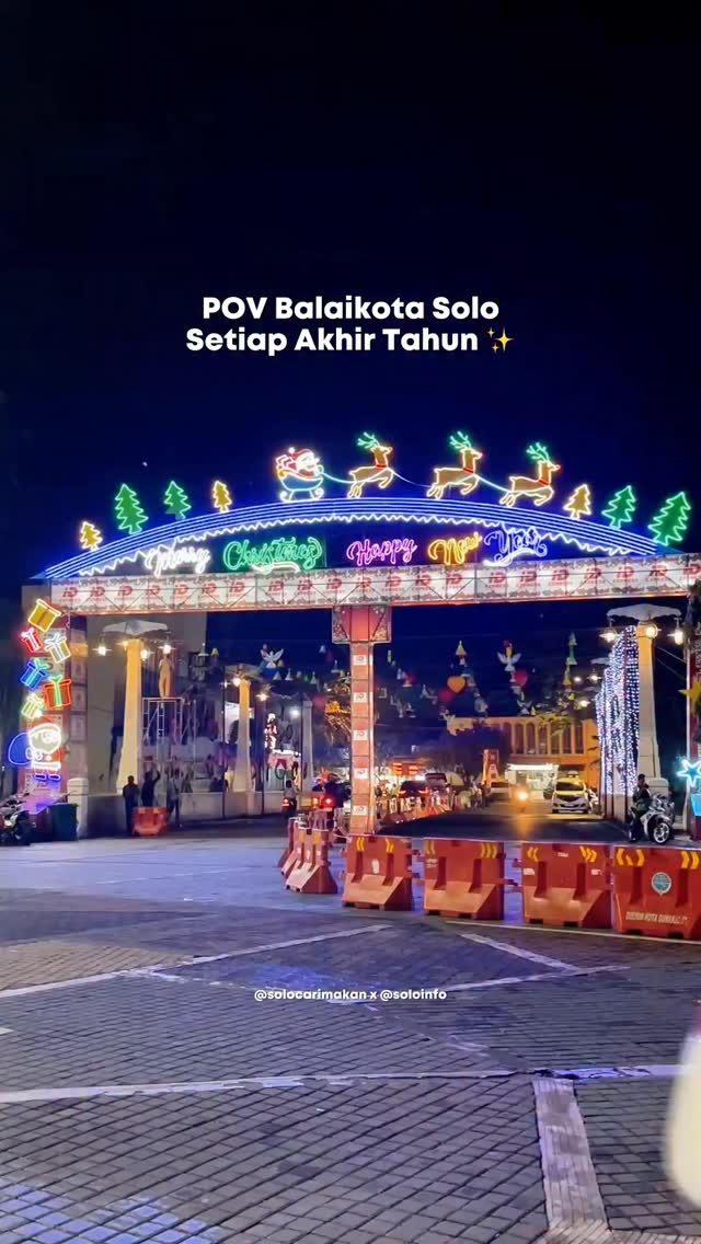 Suasana Balaikota Solo Setiap Akhir Tahun