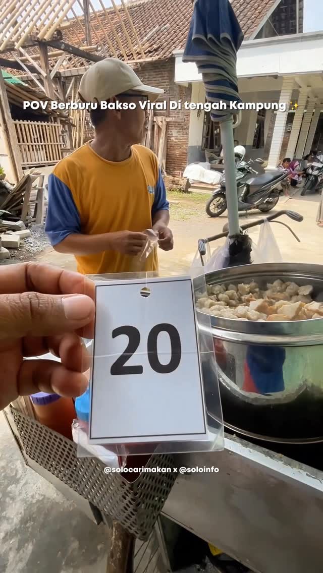 Cobain Kuliner Bakso Cilok Pak Gepeng Mojolaban Sukoharjo