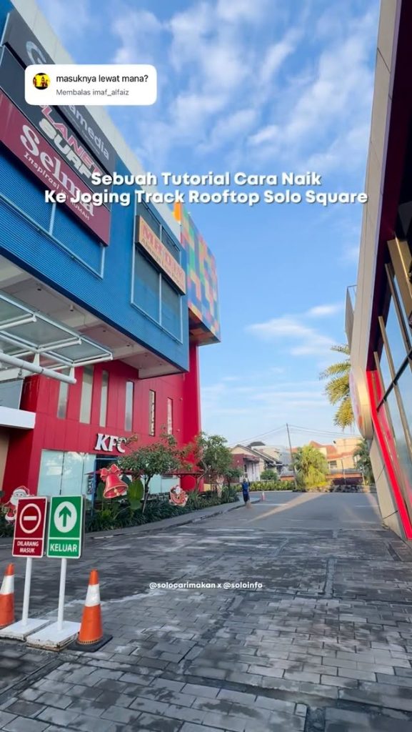 Cara Naik Ke Tempat Olahraga Baru di Mall Kota Solo