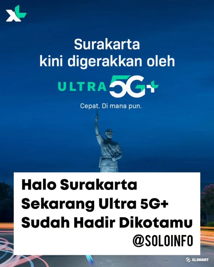 Sekarang Internet Kota Solo Sangat Cepat Karena 5G