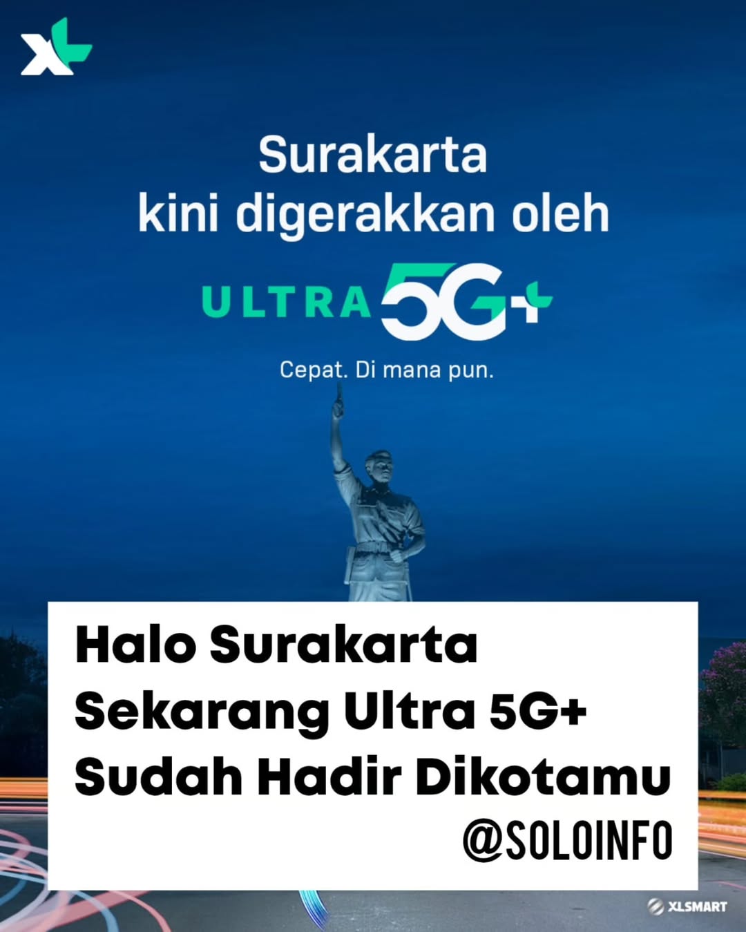 Sekarang Internet Kota Solo Sangat Cepat Karena 5G