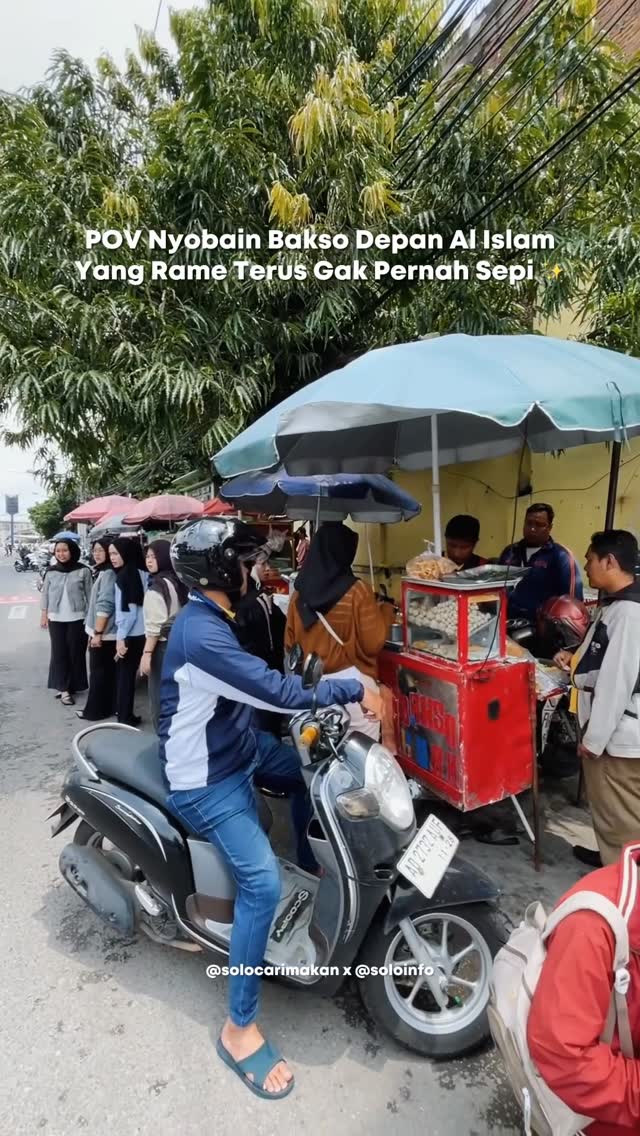 Cobain Kuliner Bakso Pentol Depan SD Al Islam Surakarta