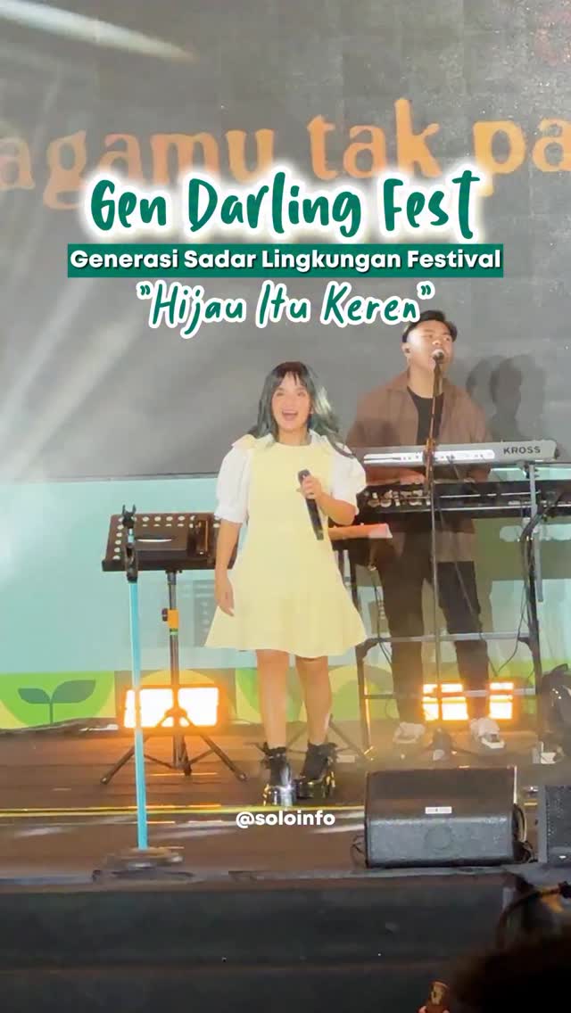 Gen Darling Fest Hijau Itu Keren di Solo