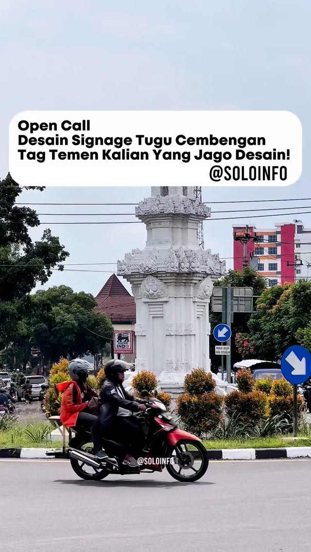 Lomba Desain Signage Tugu Cembengan Kota Solo