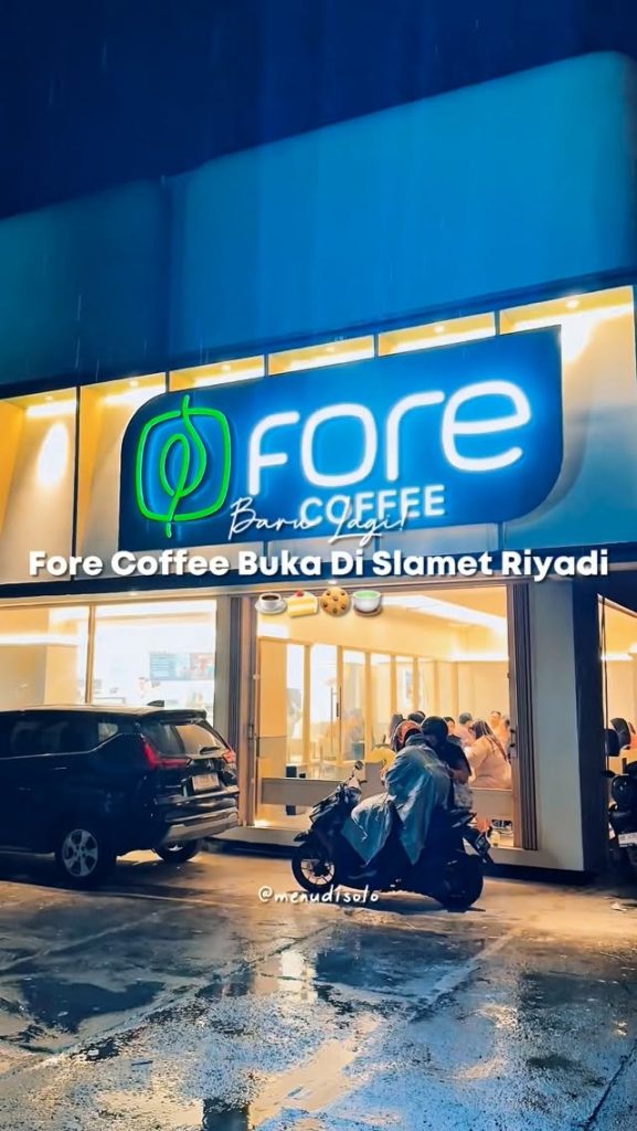 Fore Coffee Buka Di Slamet Riyadi Kota Solo