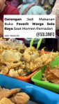 Gorengan Jadi Makanan Favorit Buka Puasa Warga Kota Solo