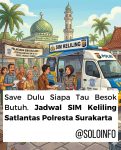 Jadwal SIM Keliling Terbaru di Solo Dari Senin Sampai Sabtu