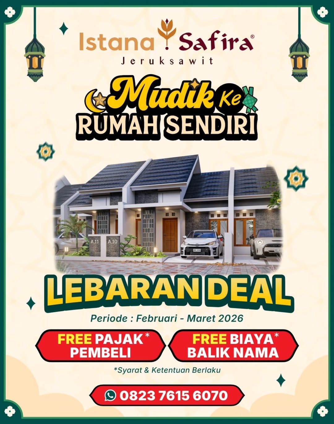 Lebaran Ke Solo Beli Rumah Baru Di Perumahan Safira Terbaru