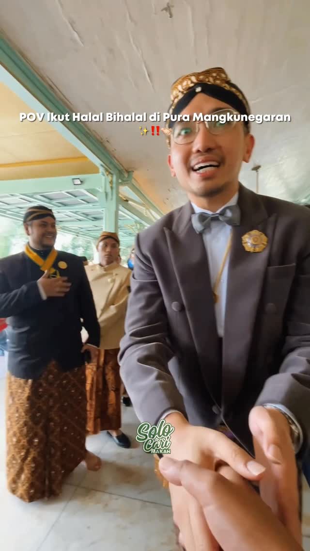 POV Ikut Halal Bi Halal di Pura Mangkunegaran 2026