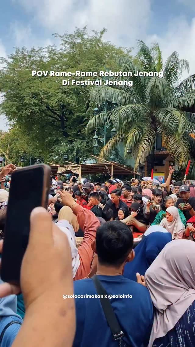 Ramai Warga Rebutan Jenang di Festival Jenang 2026