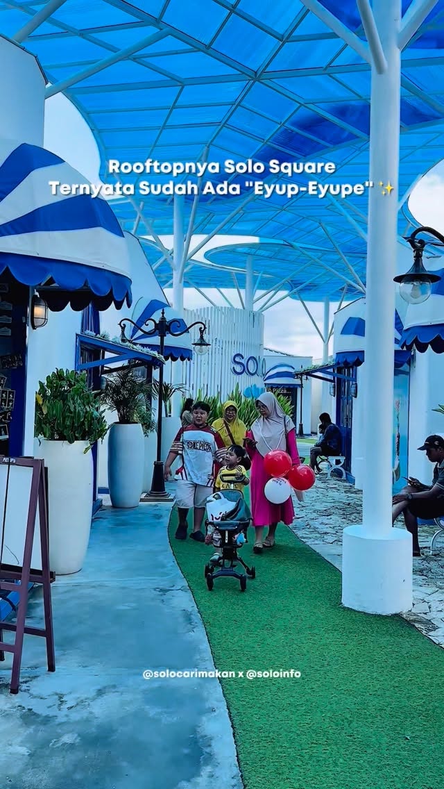 Rooftop Solo Square Ternyata Sekarang Sudah Ada Atapnya