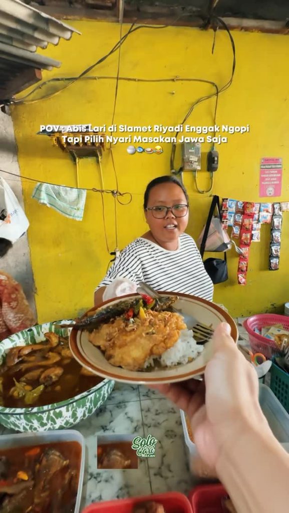 Cobain Masakan Jawa Warung Makan Bu Prapti Kota Solo