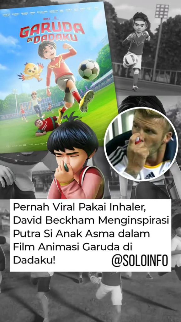 David Beckham Menginspirasi Karakter Film Animasi Indonesia