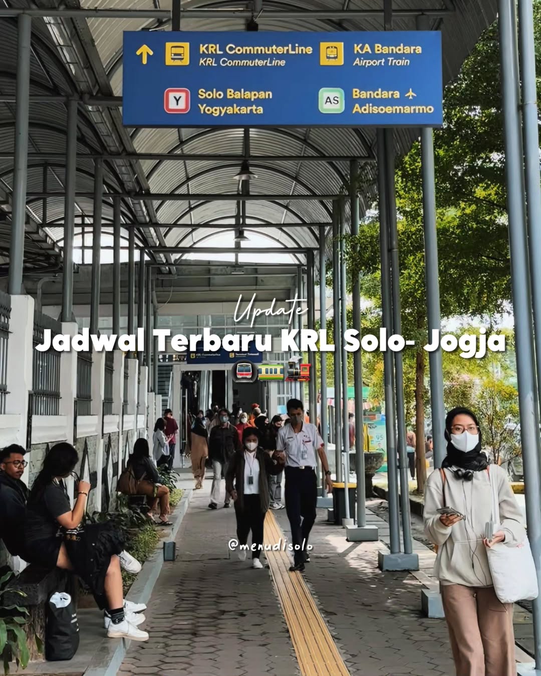 Jadwal Terbaru KRL Solo Jogja Bulan April 2026