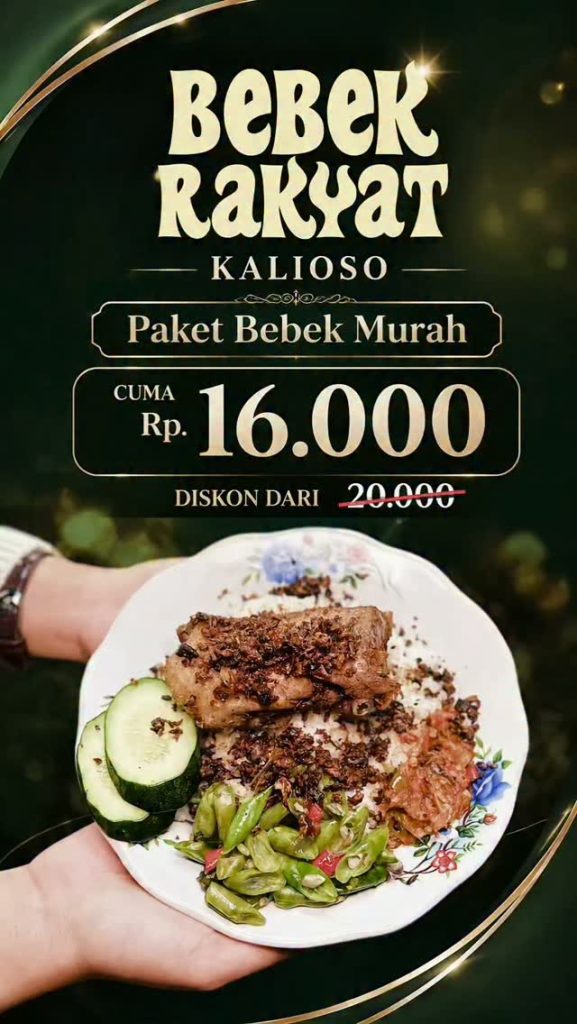 Kuliner Bebek Rakyat Bebek Murah Cuma 16 Ribu di Solo