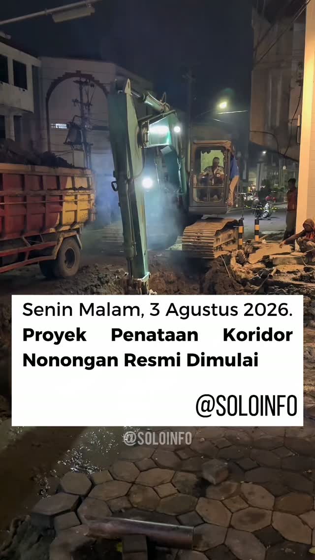 Proyek Penataan Koridor Nonongan Resmi Dimulai