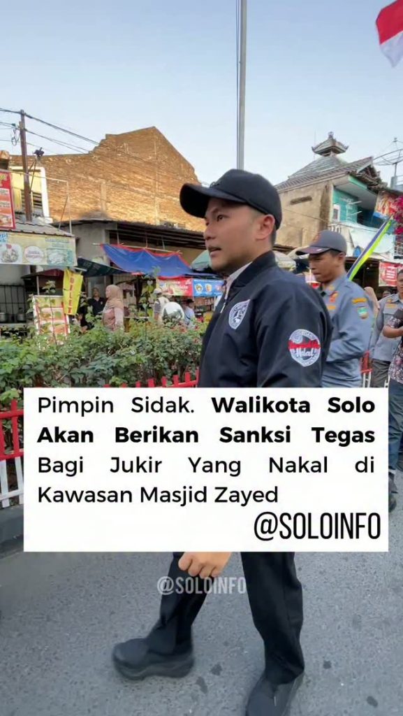 Walikota Solo Sidak dan Sanksi Tegas Jukir Nakal di Solo