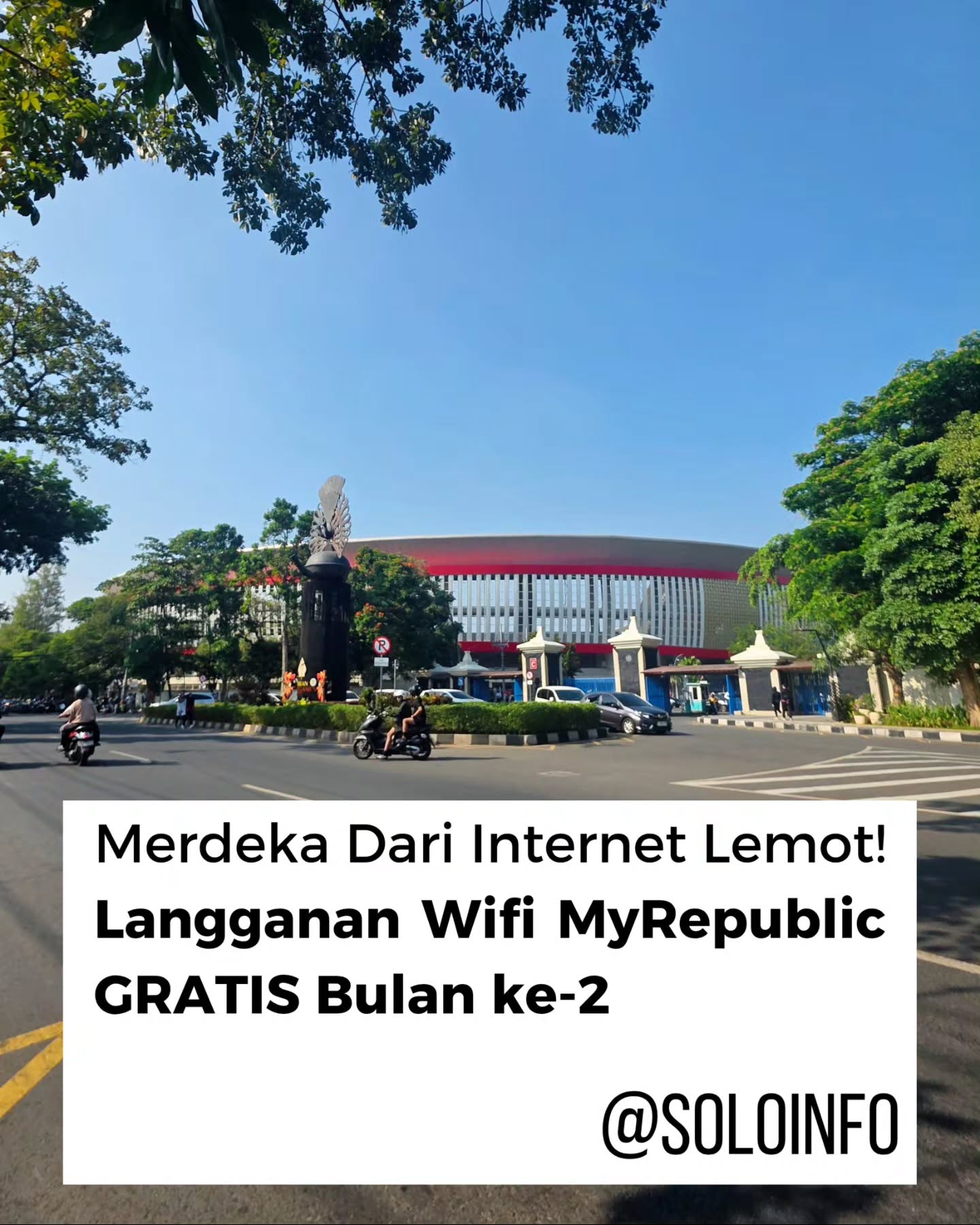 Merdeka Dari Internet Lemot Gratis Bulan Kedua di Solo